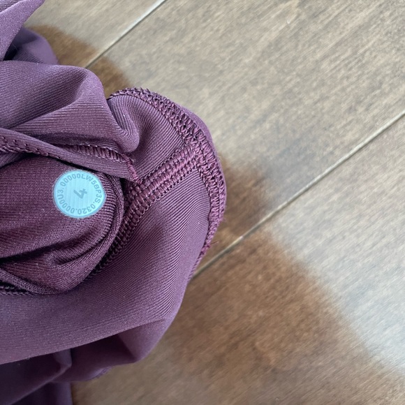 Lululemon Wunder Under high waisted legging burgundy - Picture 3 of 4